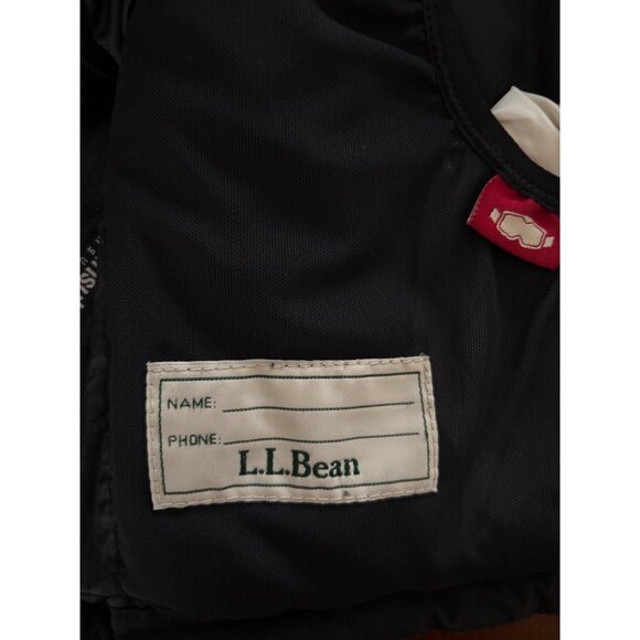 L.L.Bean Kids Colorblock Ski Snow Jacket in Red Gray Black Size L (14-16) - Picture 8 of 16